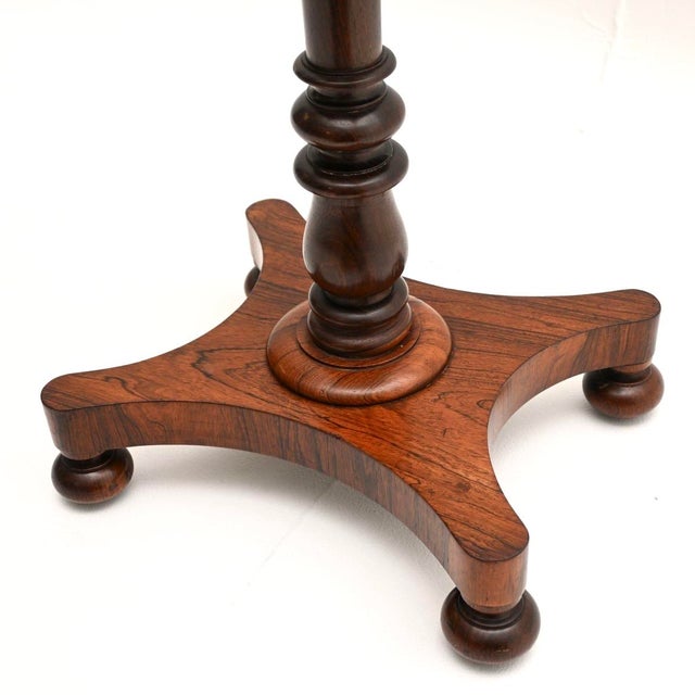 Wood Antique William IV Side Table, 1830 For Sale - Image 7 of 8