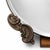 Rococo Silver Table Mirror, 1890s For Sale - Image 3 of 6