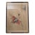 Late 20th Century Tang Dynasty Wall Painting Replica - Polo Rider, Classic Piece With Aged Paper and Handcrafted Wooden Frame" For Sale