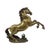 Vintage Feng Shui Bronze Rearing Horse Statue, 1950s For Sale - Image 4 of 16