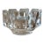 Vintage Boho Orrefors “Corona” Crystal Bowl For Sale