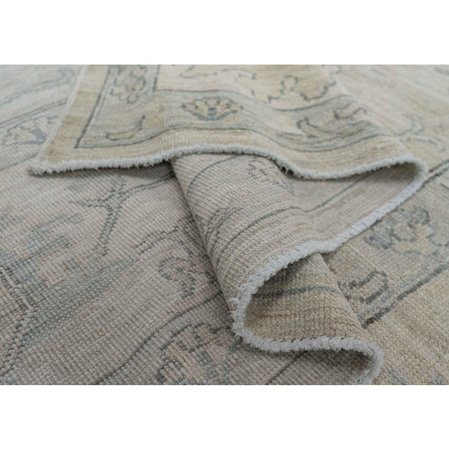 Early 21st Century Oushak Rug 9' x 11'8" For Sale - Image 5 of 8