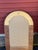 Wood Vintage Wicker Vanity Set With Arched Mirror and Matching Stool For Sale - Image 7 of 12