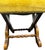 Set of 6 Spanish Revival Mahogany Dining Chairs With Yellow Velvet Upholstery, 1970s For Sale - Image 15 of 17