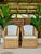 Pair of Vintage Michael Taylor Style Braided Rattan Wicker Lounge Armchairs For Sale - Image 12 of 12