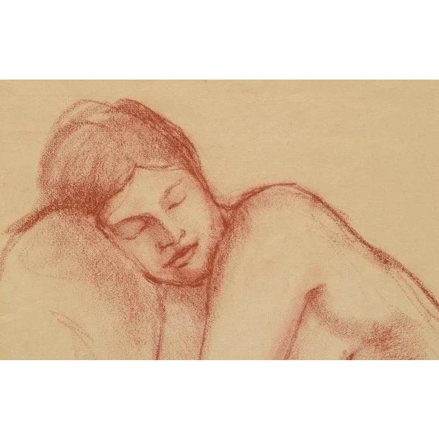Realism $575 S. LeDrew Sleeping Nude Figurative For Sale - Image 3 of 7