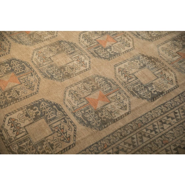 Vintage Distressed Ersari Carpet - 8'6" x 13'3" For Sale - Image 12 of 13