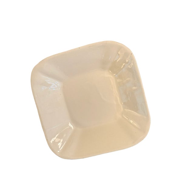 English 1900s English Cavendish Ware Square Covered Dish for Loeser’s Brooklyn For Sale - Image 3 of 11