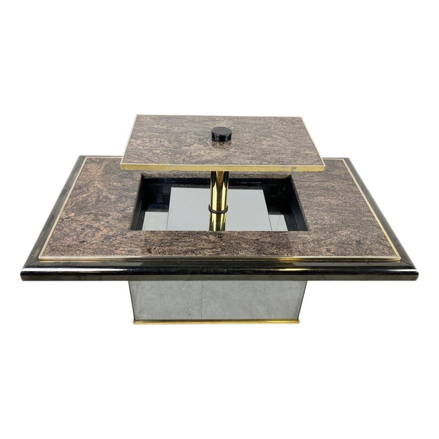 Vintage Hidden Bar Coffee attributed to Fedam, 1980s For Sale