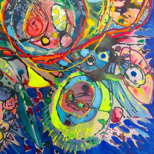 Space Odyssey: Wheel of Time - Fran Bull, C. 1990s For Sale In San Diego - Image 6 of 8