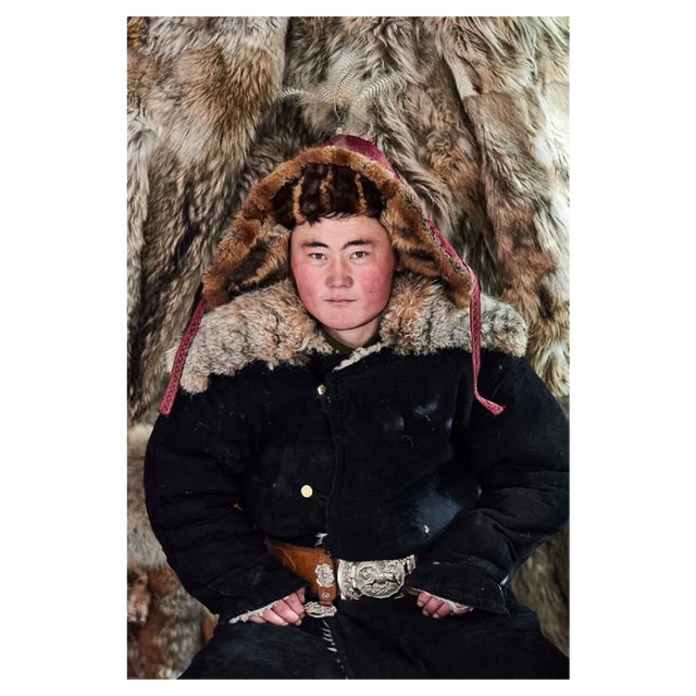 Tuul & Bruno Morandi, Mongolia, Bayan-Ulgii, Eagle Hunter, Photographic Paper For Sale