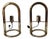 Golden Arco 40 Table Lamp from VD, Germany, Set of 2 For Sale