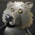 Vintage Hand-Crafted Artisan Metal Bear Sculpture Luminary & Planter For Sale - Image 9 of 17