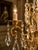 Bronze 1990 French Louis XVI Gold Bronze Crystal Candelabra Table Lamp For Sale - Image 8 of 16