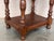 20th Century Pair of Solid Carved French Nightstands With Low Shelve For Sale - Image 9 of 9