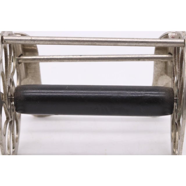 Late 19th Century Antique J. L. Mott Antique Nickel Plated Toilet Paper Holder-Unsigned For Sale - Image 5 of 11