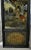 Reverse Painted Wall Plaque on Glass Antique Asian Three Section Vertical For Sale - Image 9 of 12