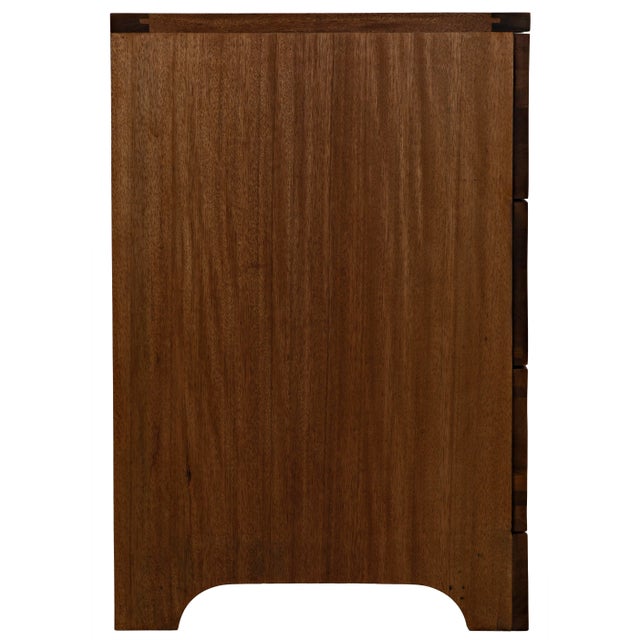 Claudie Chest in Dark Walnut For Sale - Image 10 of 13