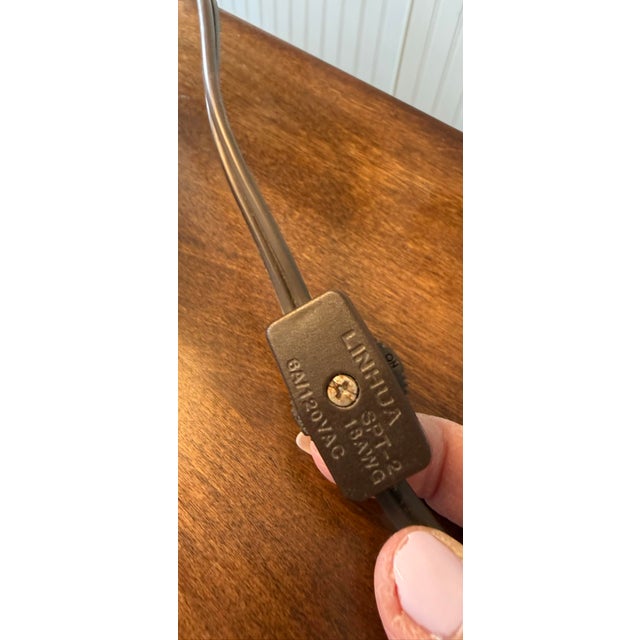 Late 20th Century Torchiere Table Lamp For Sale - Image 4 of 12