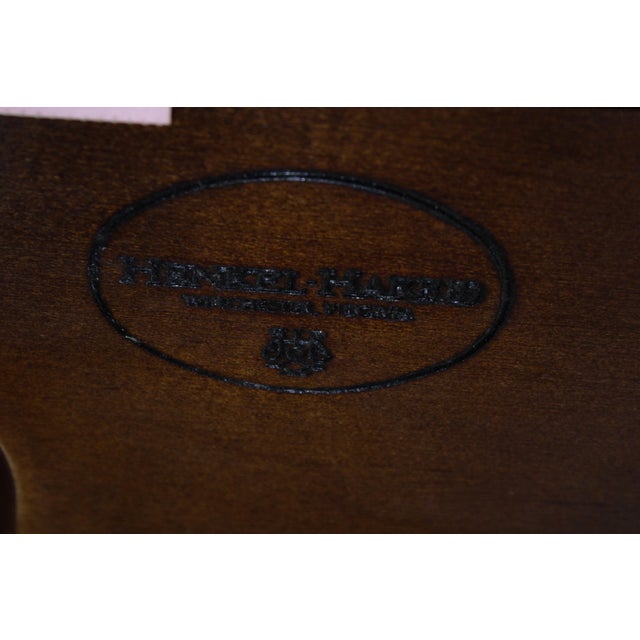 Henkel Harris Mahogany 2276 Double Pedestal Dining Table For Sale - Image 17 of 18