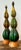 Wood Vintage MCM Lava Glaze Ceramic Lamps - A Pair For Sale - Image 7 of 12