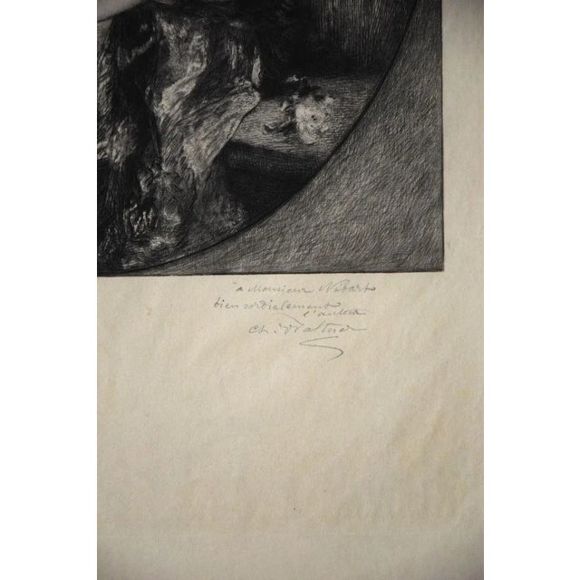 Portrait of Madame is an original artwork realized by Charles Waltner in the second half of the XX century. Etching on...