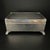 English Antique British Solid Silver, Cedar Lined ,Hinged Top Cigarette Box For Sale - Image 3 of 16
