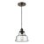 Sean Lavin By Visual Comfort Studio Baskin Chimney Pendant in Painted Aged Brass / Dark Weathered Zinc For Sale