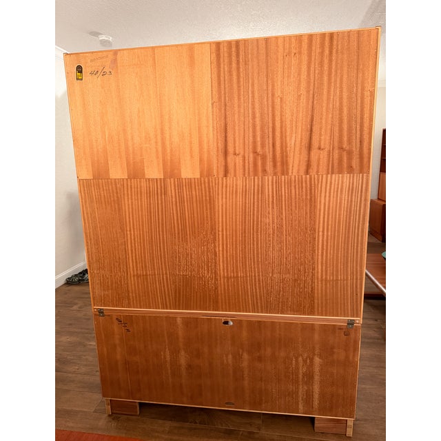 1960s Mid-Century Danish Teak Two-Piece Unit by Poul Hundevad For Sale - Image 11 of 11