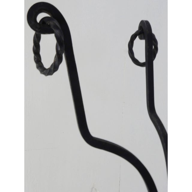 Late 19th Century Victorian Wrought Iron Plant Stand With Rings For Sale In Nashville - Image 6 of 11