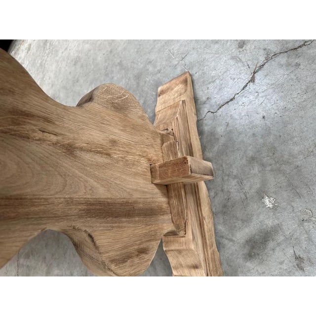 Monastery-Style Table in Oak For Sale - Image 10 of 11