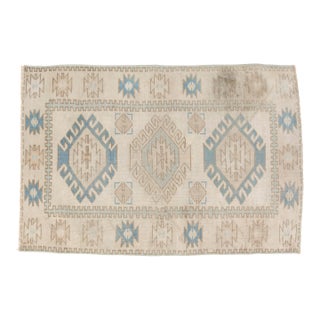 Mid 20th Century Greometric Anatolian Kurdish Carpet For Sale