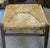 Mid 20th Century French Country Mid Century Dining Chairs With Rush Seats For Sale - Image 5 of 9