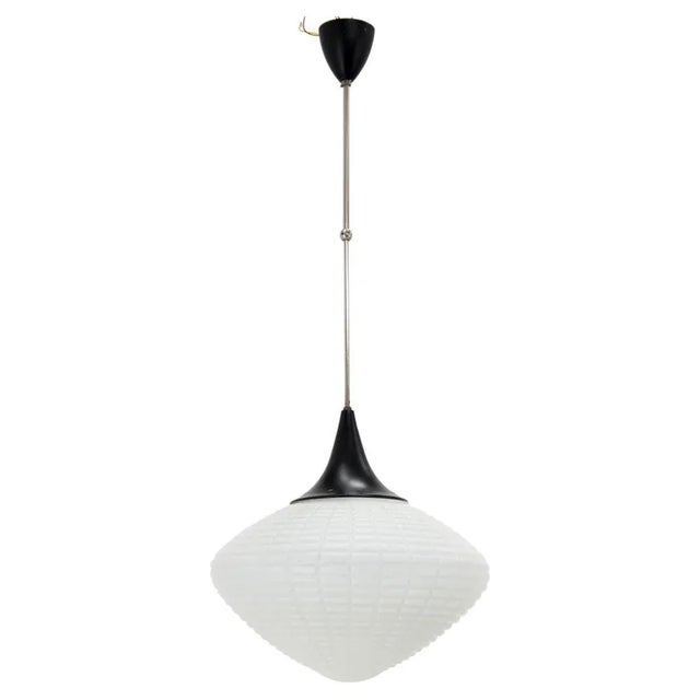 Pendant with Adjustable Height attributed to Kamenicky Senov, 1960s For Sale - Image 11 of 11