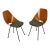 1950s Medea Chairs in Beechwood with Emerald Green Cushions by Vittorio Nobili for Fratelli Tagliabue, Italy, 1956, Set of 6 For Sale - Image 5 of 18
