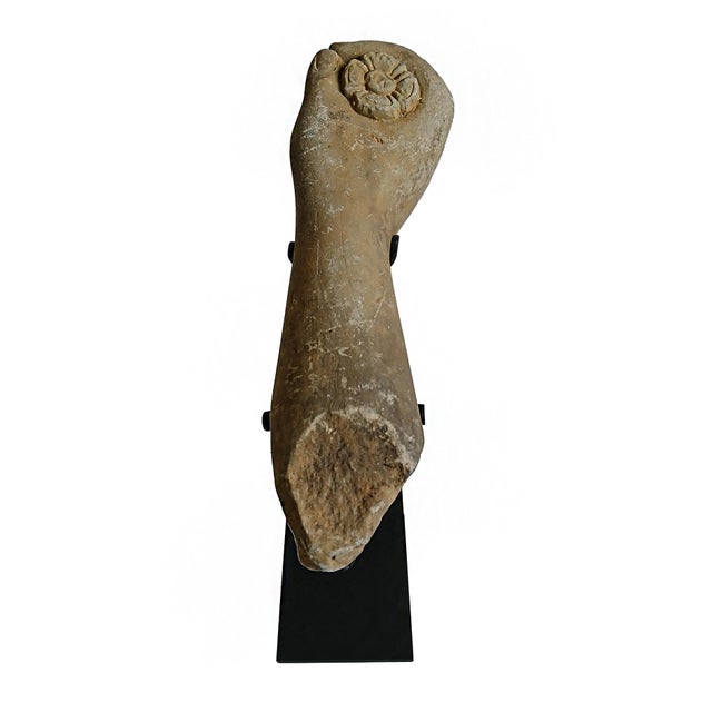 Reclaimed Khmer Sculpture Fragment, Early 20th Century For Sale - Image 14 of 17
