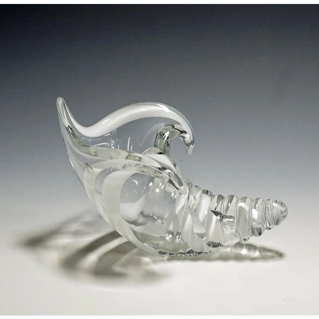 Glass Cornucopia in Murano Art Glass from Seguso, 1950s, Set of 11 For Sale - Image 7 of 13