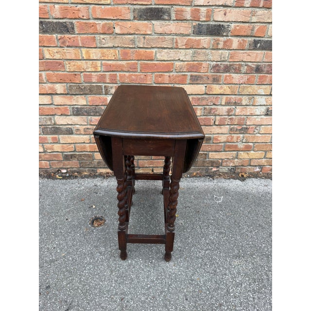 19th Century English Gateleg Table For Sale - Image 11 of 12