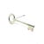 Authentic Tiffany & Co Key Brooch Pin Sterling Silver Estate TIF948 TRUSTED SELLER SINCE 2002 PLEASE SEE OUR HUNDREDS OF...