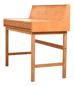 Danish Modern Oak Desk, 1960s