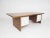 Large heavy executive desk in wenge and white formica. In good original condition, with some discoloration on the top. The...