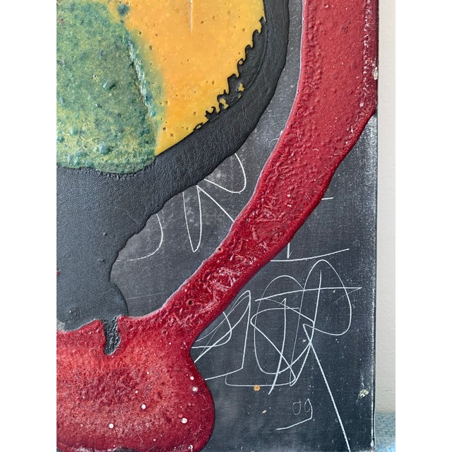 2000 - 2009 Philippe Pastor, Abstract Composition, 2000s, Oil on Canvas For Sale - Image 5 of 6