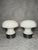 Opal Glass Mushroom Night Lamps from Graewe, Germany, 1970s, Set of 2 For Sale - Image 12 of 12