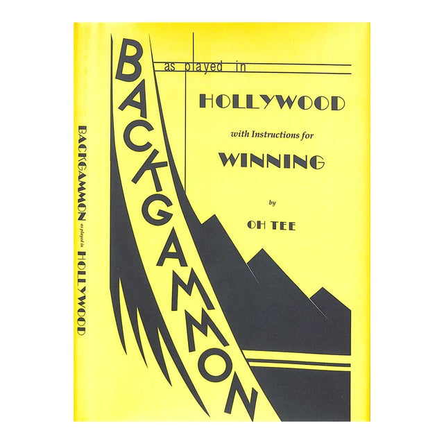 "Backgammon as Played in Hollywood With Instructions for Winning" 2015 Oh Tee (Inscribed) For Sale