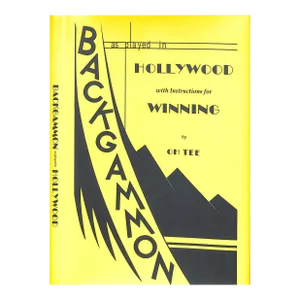 "Backgammon as Played in Hollywood With Instructions for Winning" 2015 Oh Tee (Inscribed)