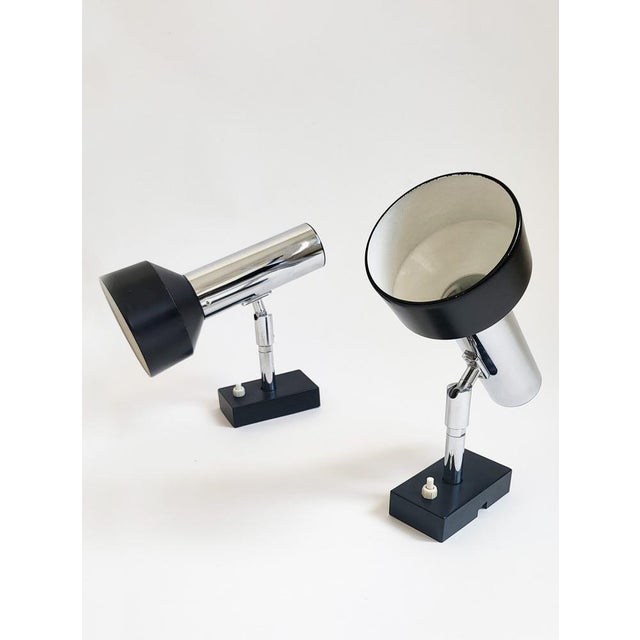 Chrome Spots from Staff, 1970s, Set of 2 For Sale - Image 11 of 16