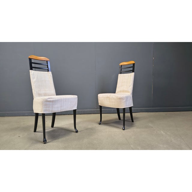 Vintage Dining Chairs from Giorgetti, 1970s, Set of 6 For Sale - Image 12 of 15