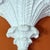 Late 20th Century Vintage Palm Beach Regency Serge Roche Style High Gloss White Palm Brackets - Newly Painted For Sale - Image 5 of 12