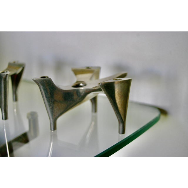 1960s Bird-in-Flight Candlesticks from Hammonia Motard, 1960s, Set of 2 For Sale - Image 5 of 10