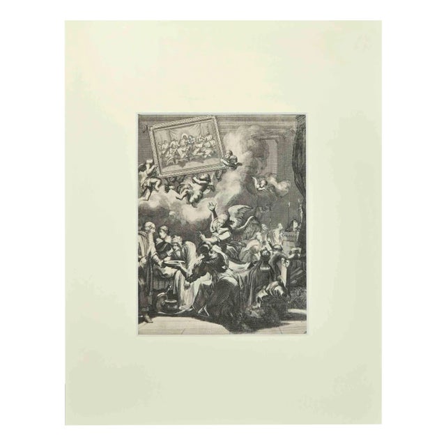 Romeyn de Hooghe, La Manière de se Bien Preparer à La Mort, Etching, 1700 For Sale